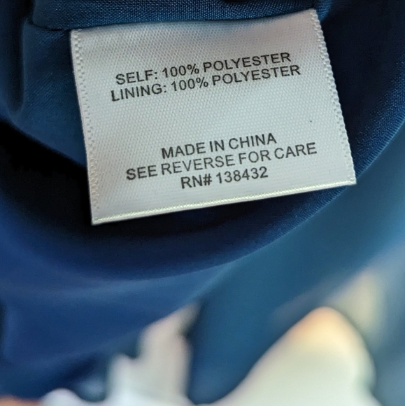 Modcloth Blue/teal flowy dress - Picture 7 of 12